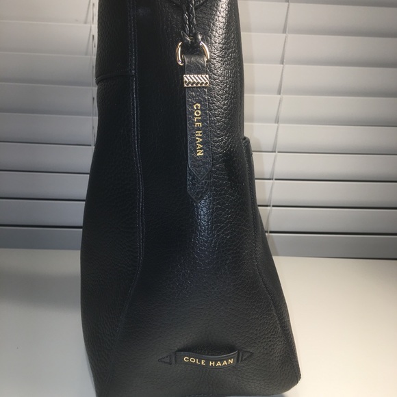 Cole Haan Black Leather Hobo - Picture 6 of 8